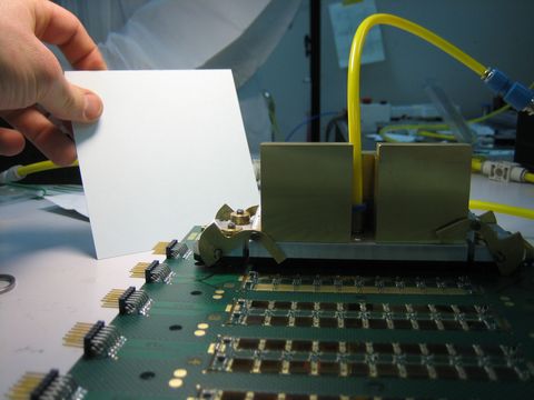 Inspection of vacuum pickup jig
landing on hybrid