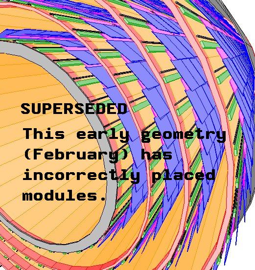 View of SCT Barrel geometry created with preXml and viewed by PERSINT.